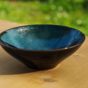 Petite coupelle bleue